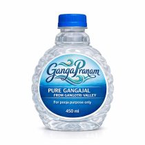 Pure Gangajal 450ml Bottle – Original Ganga Water for Pooja & Spiritual Use