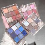 Gege Bear Multi-Color Eyeshadow Collection | Kawaii Pastel Glittery, Shimmer & Matte Finish | Highly Pigmented & Crease-Resistant